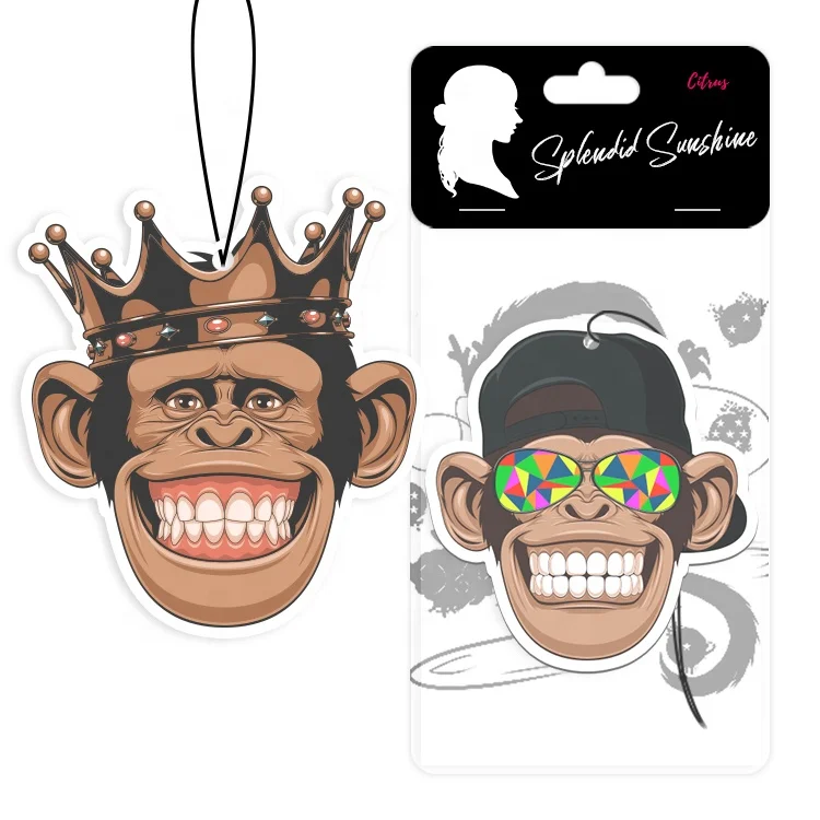 Бумажный недорогой освежитель воздуха для автомобиля от производителя, ароматизатор для Карлоса на заказ