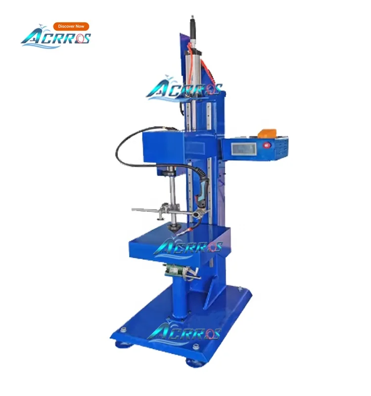 PLC Control Welding Torch Automatic Rotating Seam Welding Cylinder Inlet Nozzles Machine