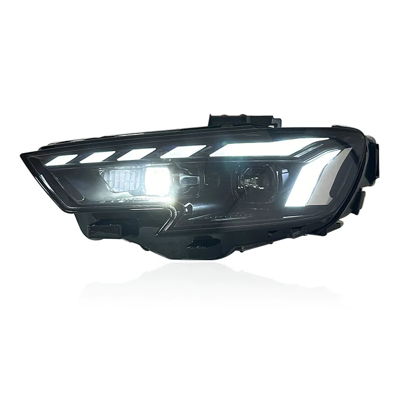 SJC Auto Car Lighting Systems LED Headlights for Audi A3 2017-2020 Head Lights Hot Selling Front Lights Plug and Play