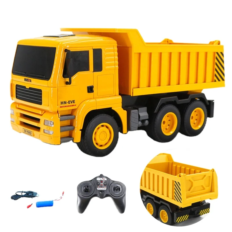 1/18 6CH RC Dump Truck Toys - High Quality Electric Model