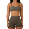 grey coffee SHORTS