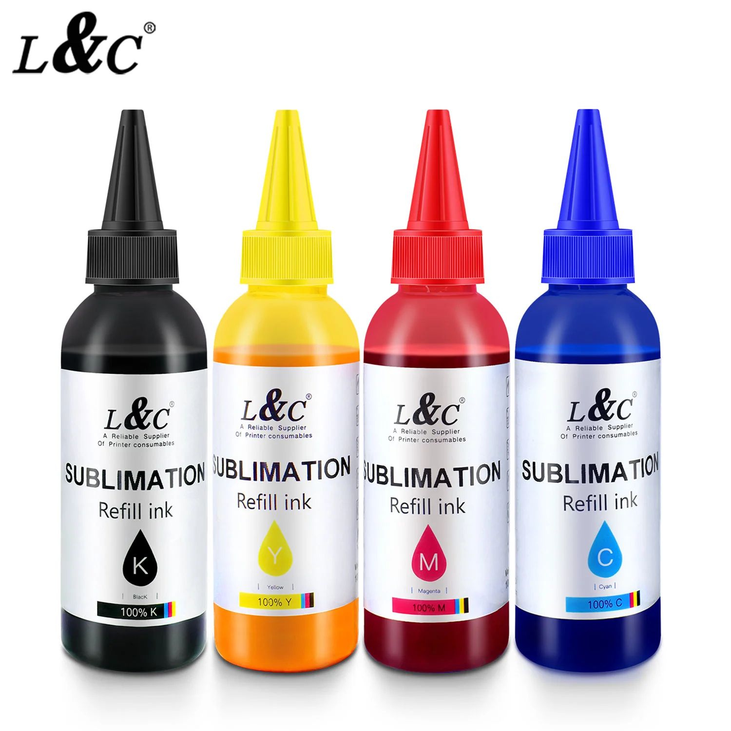 Digital Textile Ink 70ml 100ml 127ml Water Based  Dye Ink Sublimation Ink for Epson Ecotank Printer