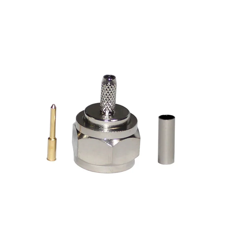 product hot style f c j15 rf connector male f connector crimp rg316 and rg174 cables-2