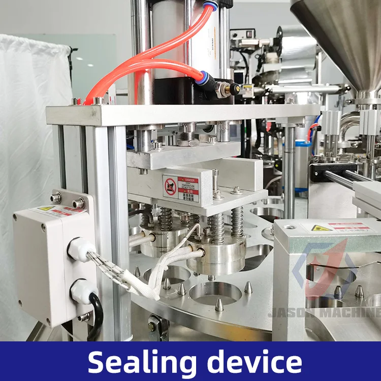 Fully Automatic 100ml 150ml Mayonnaise Sauce Peanut Butter Cup Filling and Sealing Machine