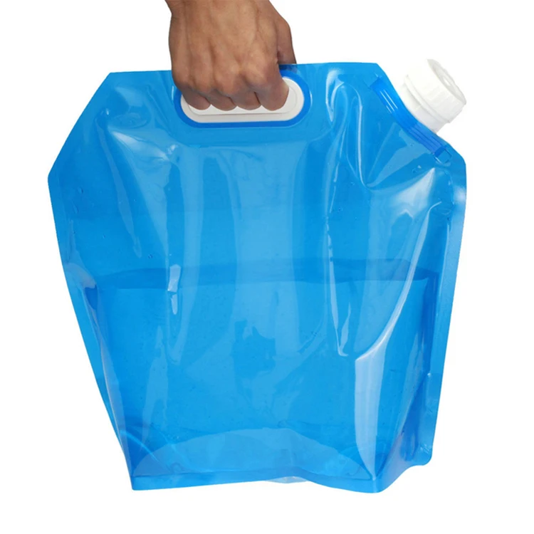 Custom Printed Logo 1 Gallon Disposable Waterproof Drink Pouch Water Beverage Plastic Bag Gravure Printing Surface Handling Beer