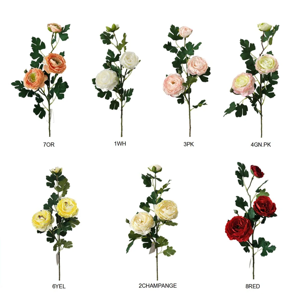 Seller Silk Flower Fake Peony Wholesale High Quality Faux Peony Flower