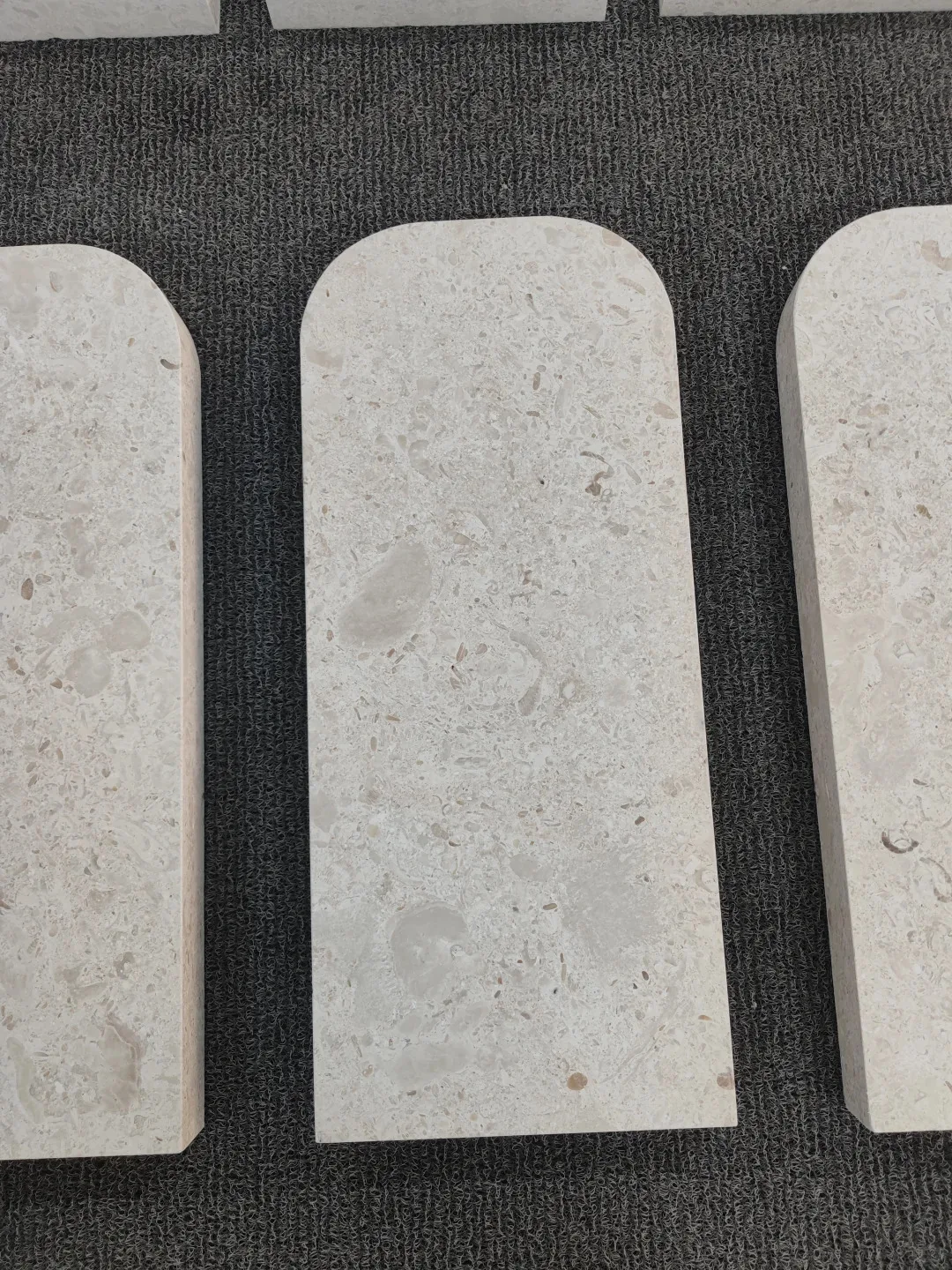 product modern designed beige limestone block polished exterior outdoor villa coping for pool  stone flooring tumbled surface-5