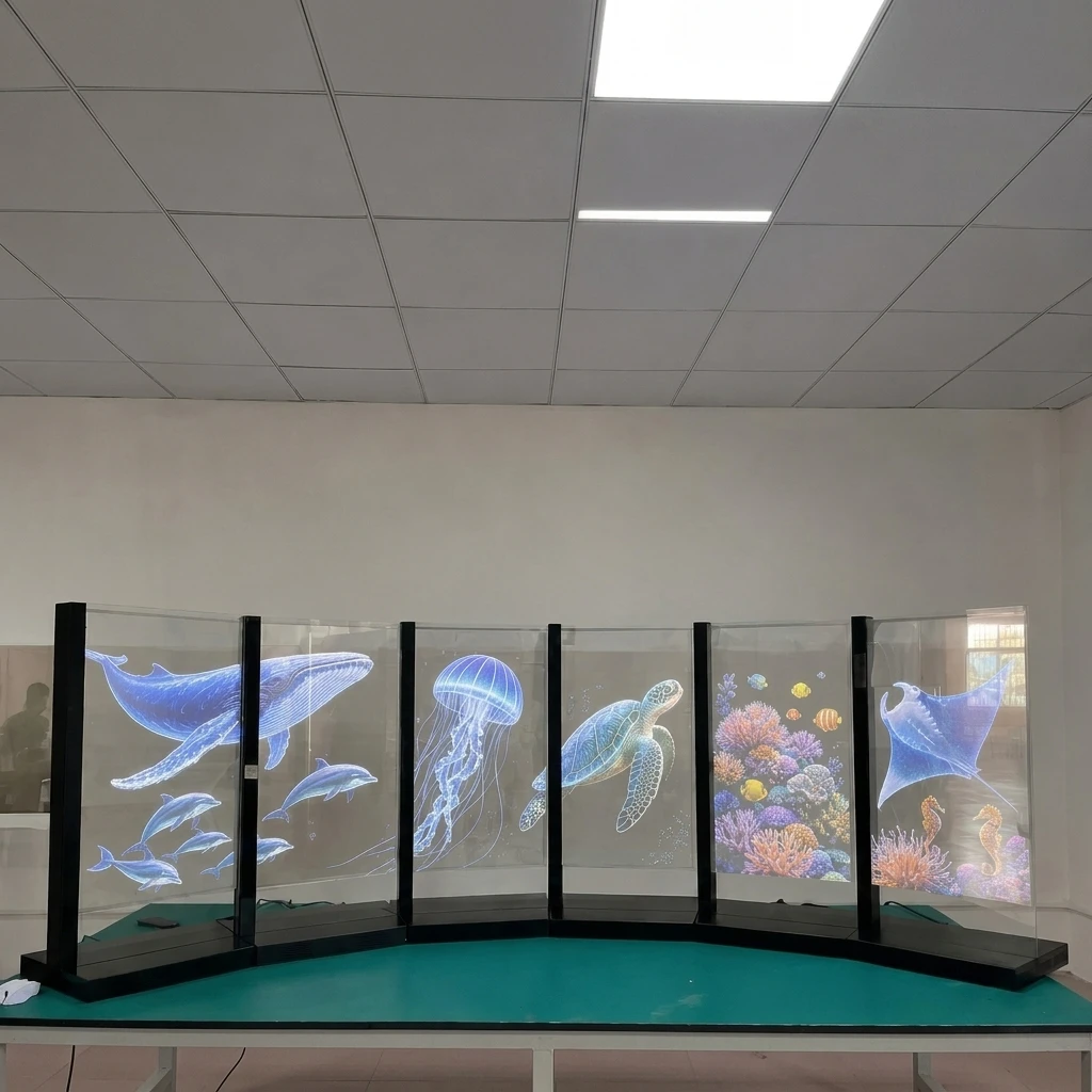 Monitor trasparente OLED da 30 pollici LW300PXL-HRT1, display per cartelloni digitali e segnaletica digitale, supporto integrato, risoluzione 1920x1080