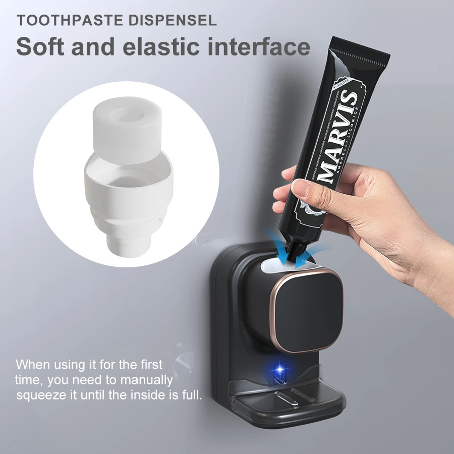 Automatic Electric Toothpaste Dispenser Toothpaste Squeezer Dispenser