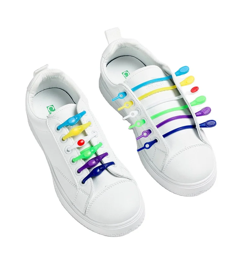 Silicone Non Tie Shoelaces Durable Elastic Solutions