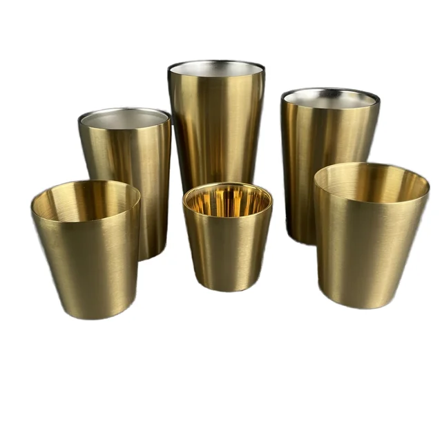 Stainless Steel Double Wall Cup Large Capacity Versatile Use Vacuum Insulated Durable Rust-Resistant Options for Beer Glasses