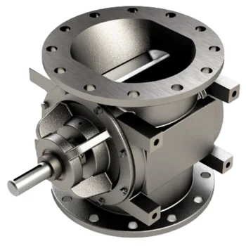304 Stainless Steel Rotary airlock valve Rotary Air Lock Star Feeder Valve Control Valves for Flour Mill