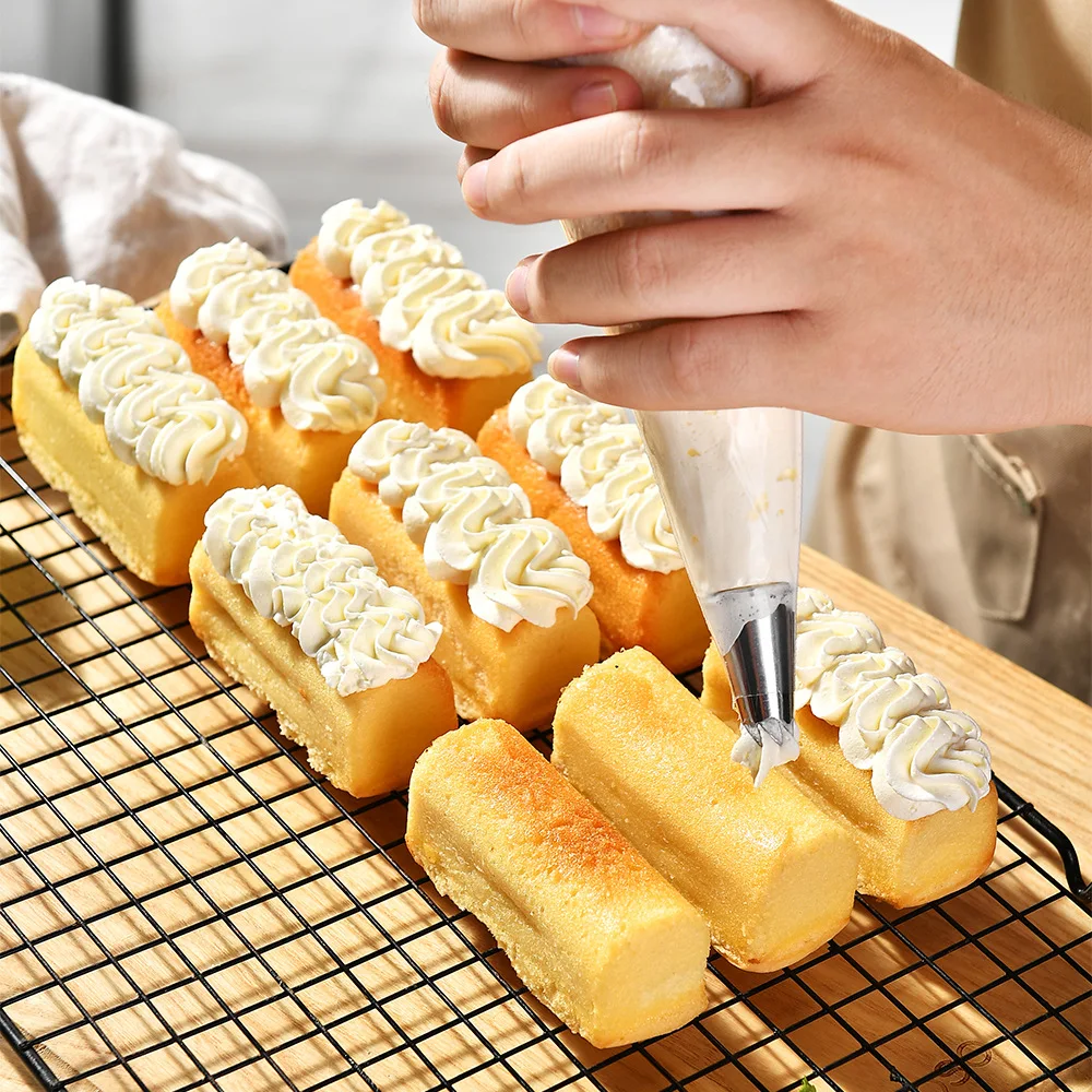 Recipe Cylindrical Cake Tin 9-Hole Semi-Cylindrical Silicone Cake