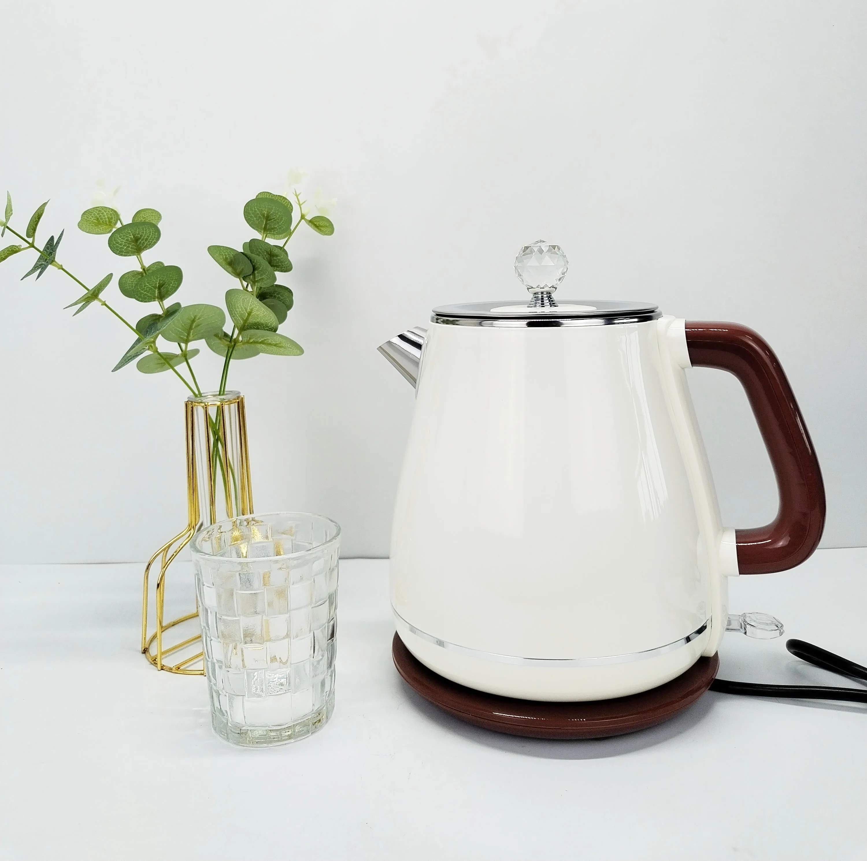 Small Electric Kettle 304 Stainless Steel Water Heater 1800W