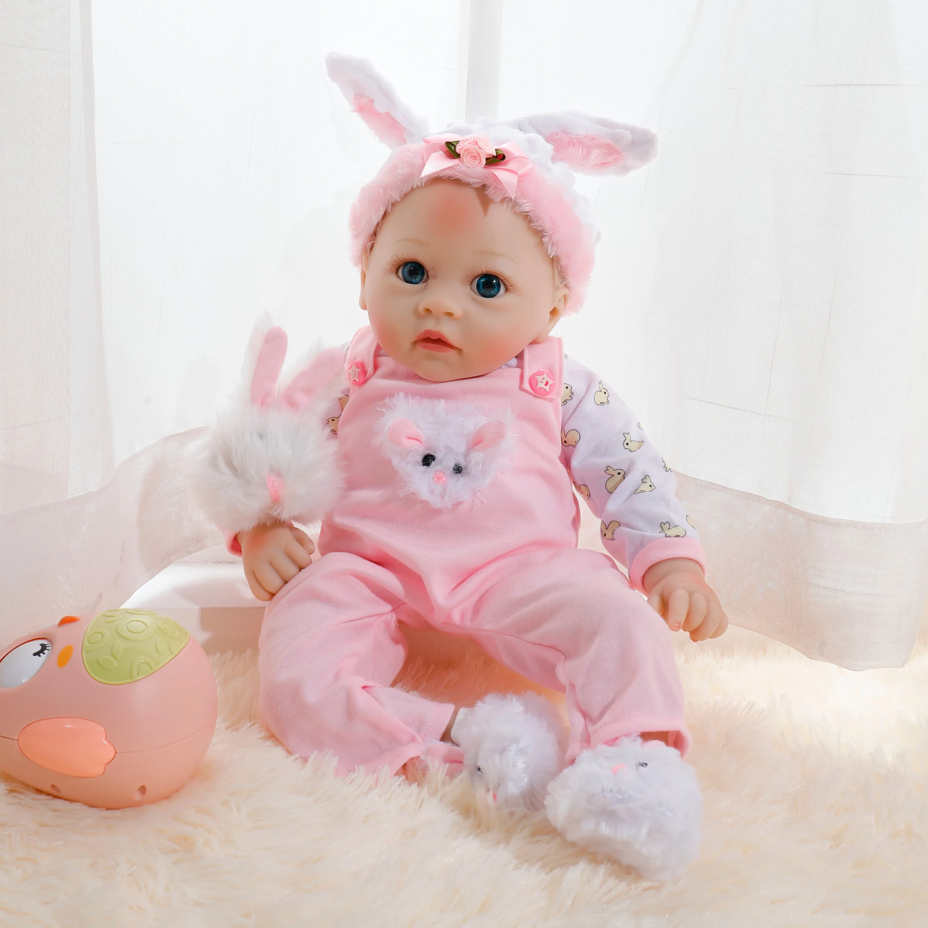 Reborn Dolls Clothes 22 Inch 55cm For Reborn Baby Girl Clothing 22-23 Inch Outfit