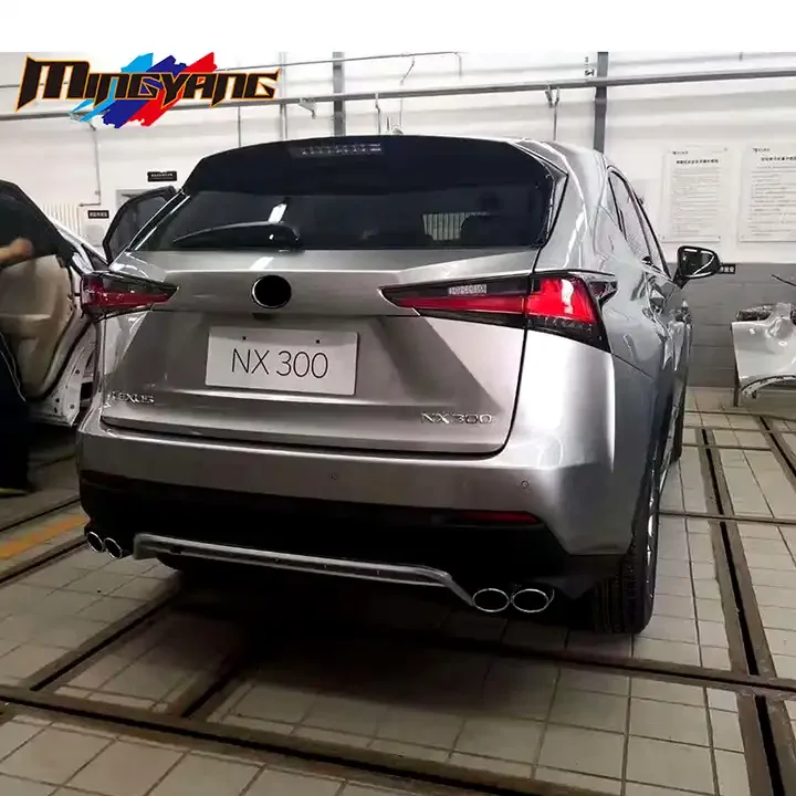 High Quality Rear Bumper Diffuser Bodykit For Lexus Nx200 Nx200t Nx300h ...