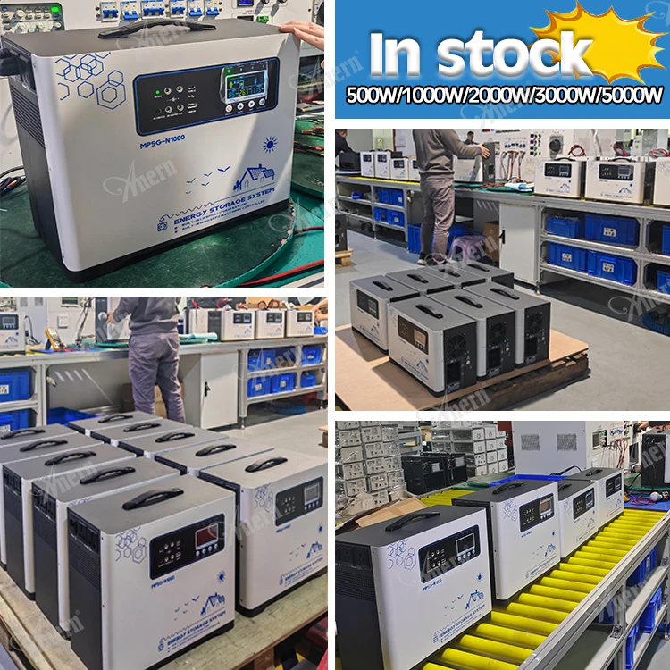 Solar Generator 1000w Portable Power Station 220v Power Bank