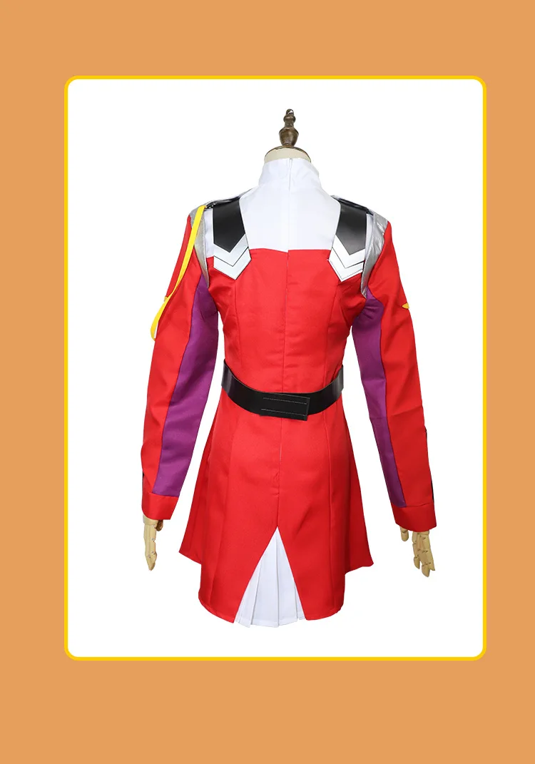 DARLING in the FRANXXコスチュームゼロ2レッドドレススーツコスプレ