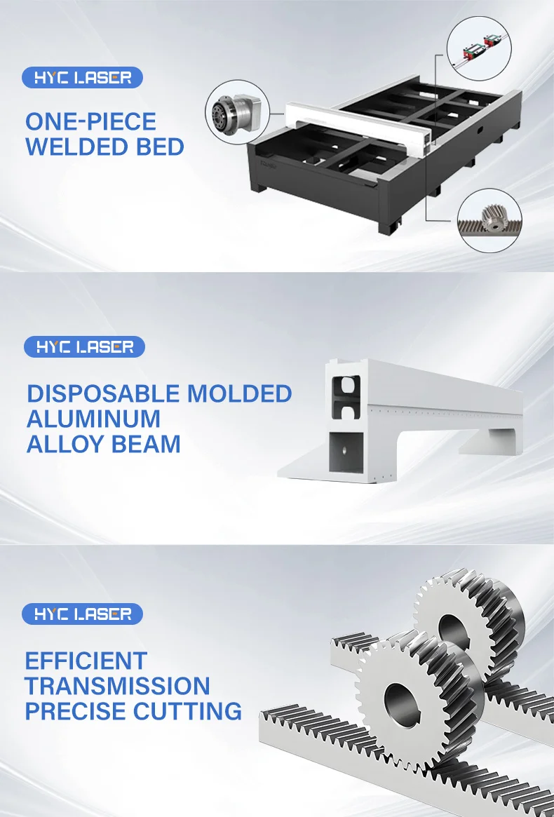Powerful Multifunctional CNC Fiber Laser Cutting Machine for Metal AI ...