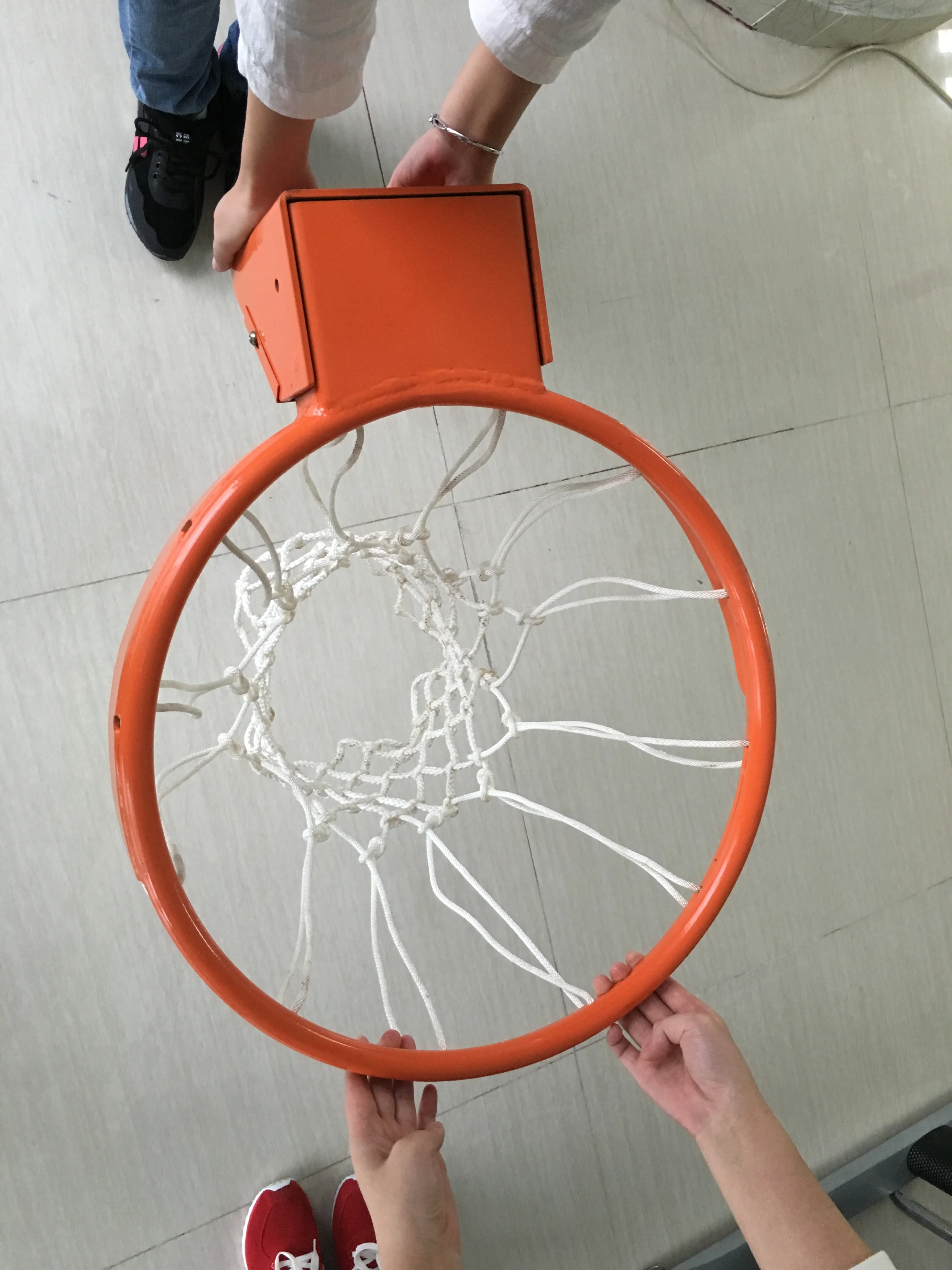 Cheap Price Basketball Hoop Net Portable Basketball Rim Net Sports Training Clipped Basketball Net