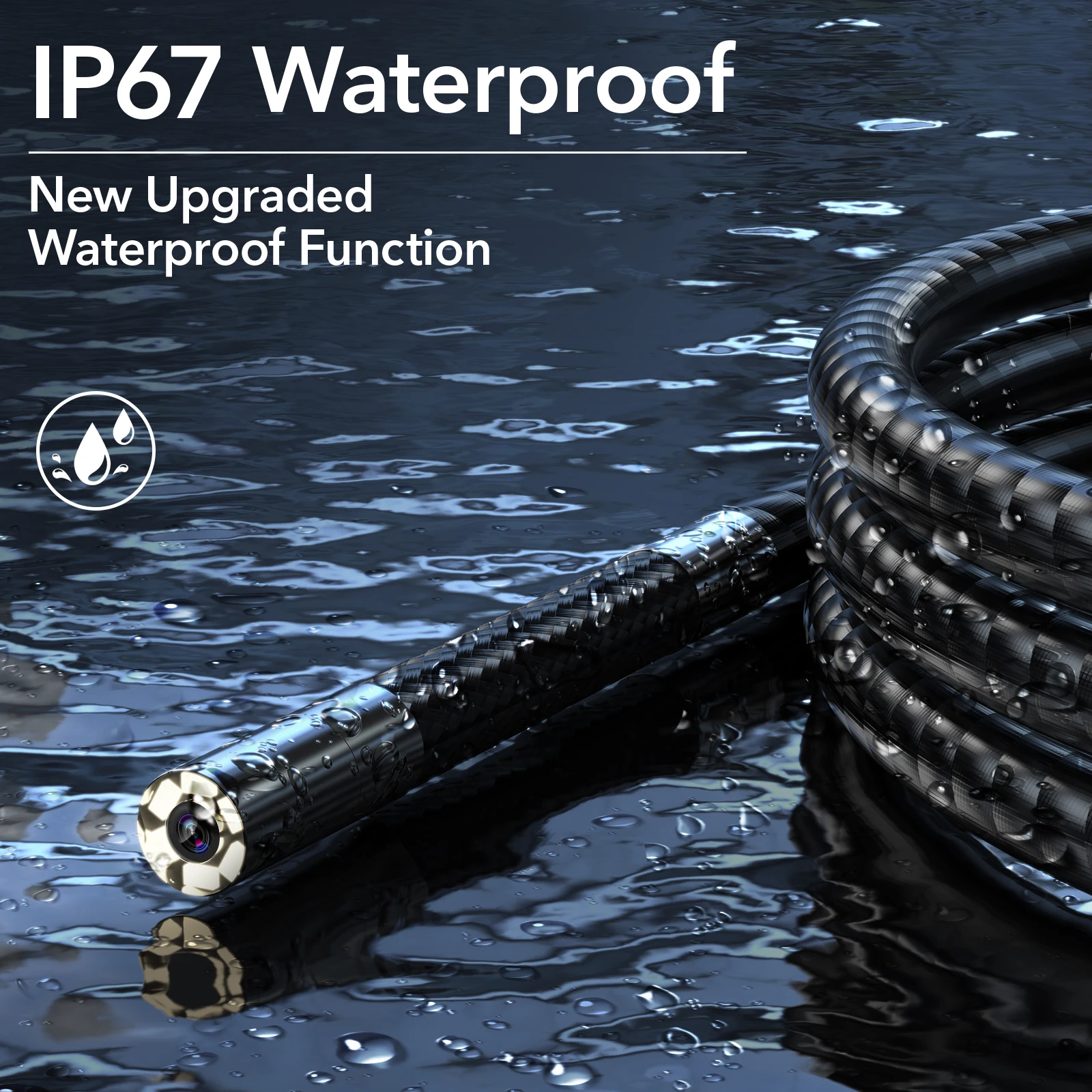 thumbnail image 2 of Generic 360 Degree HD Articulating Borescope Inspection Camera For 2 of 13