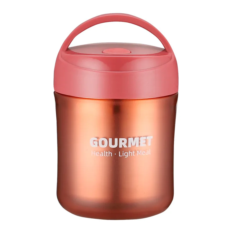 Portable Travel Mug Double Wall Insulated Soup Thermos Food