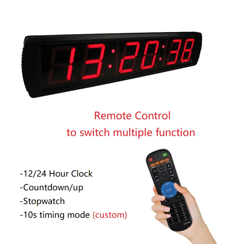 Alibaba.com: Ganxin 4 Inch 6-Digit Red LED Digital Timer with Remote ...