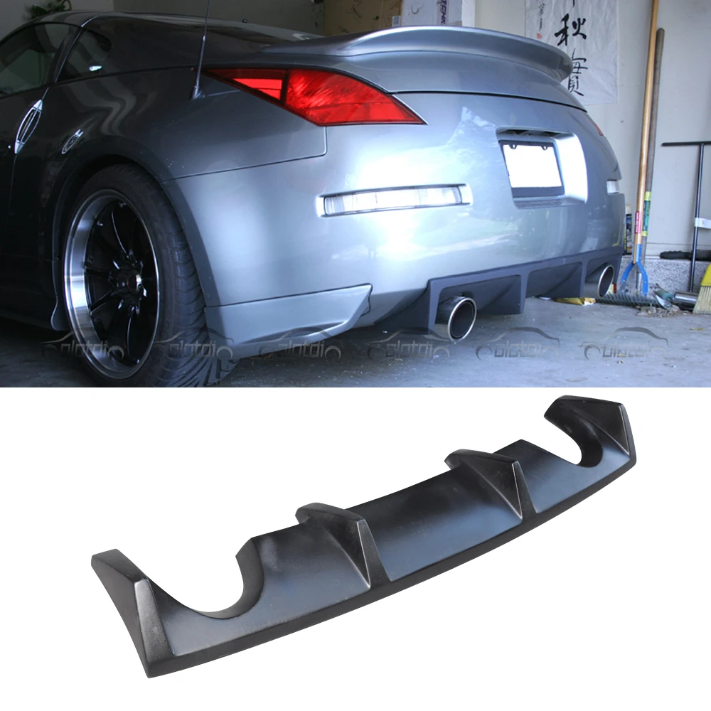 FRP Rear Lip Bumper Diffuser Rear Bumper Lip for NISSAN 350Z OLOTDI