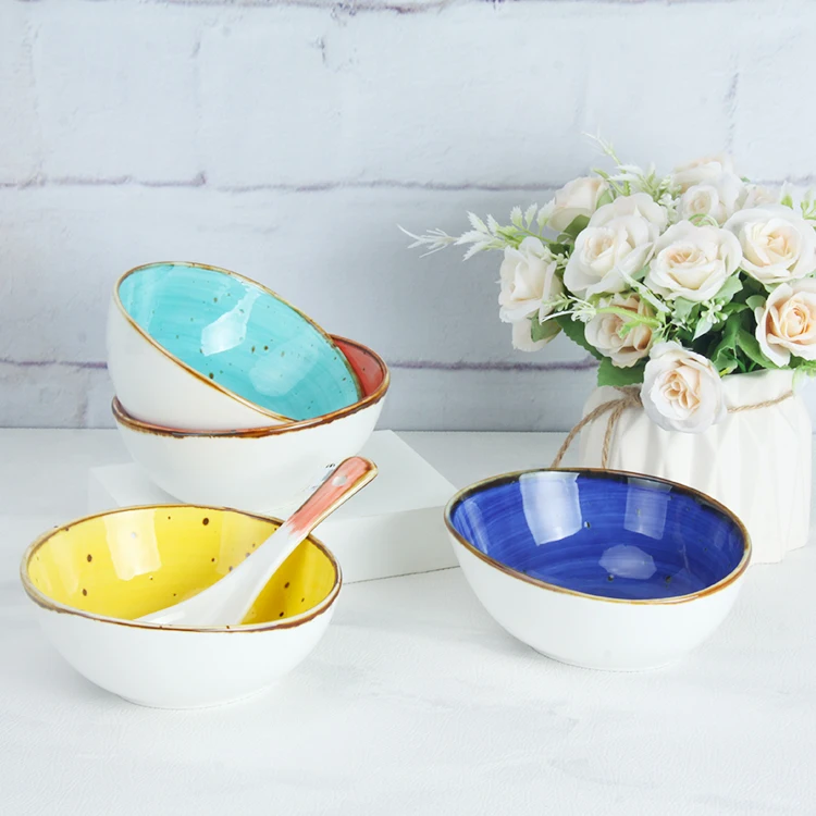 Set 4 Ciotole Ceramica 350ml - Per Dessert, Insalate E Snack - Foto 9