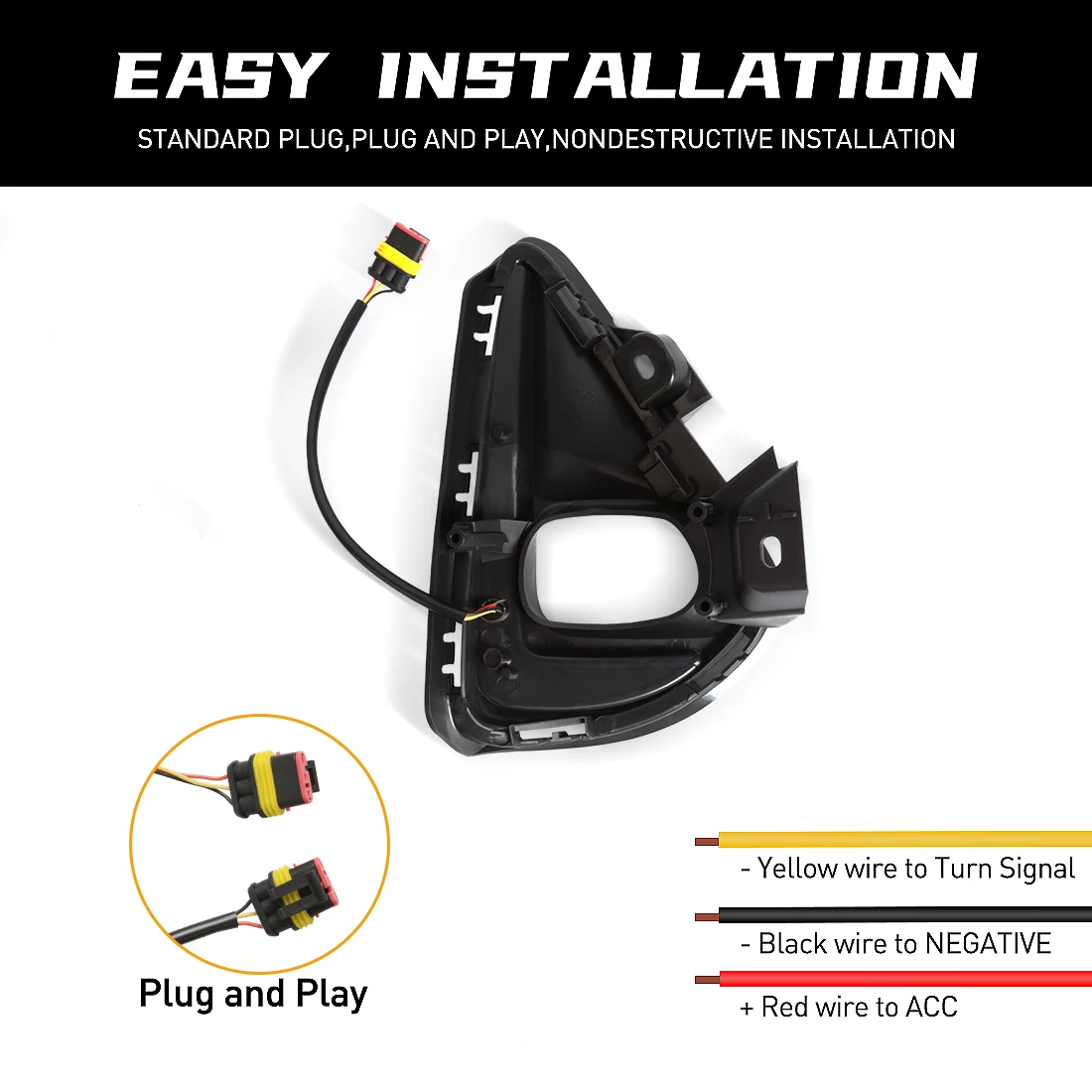 LED DRL Fog Light Kits with Halogen LED Bulbs for Toyota Corolla Axio Fielder  2018-2021 Daytime Running Light Turn Light