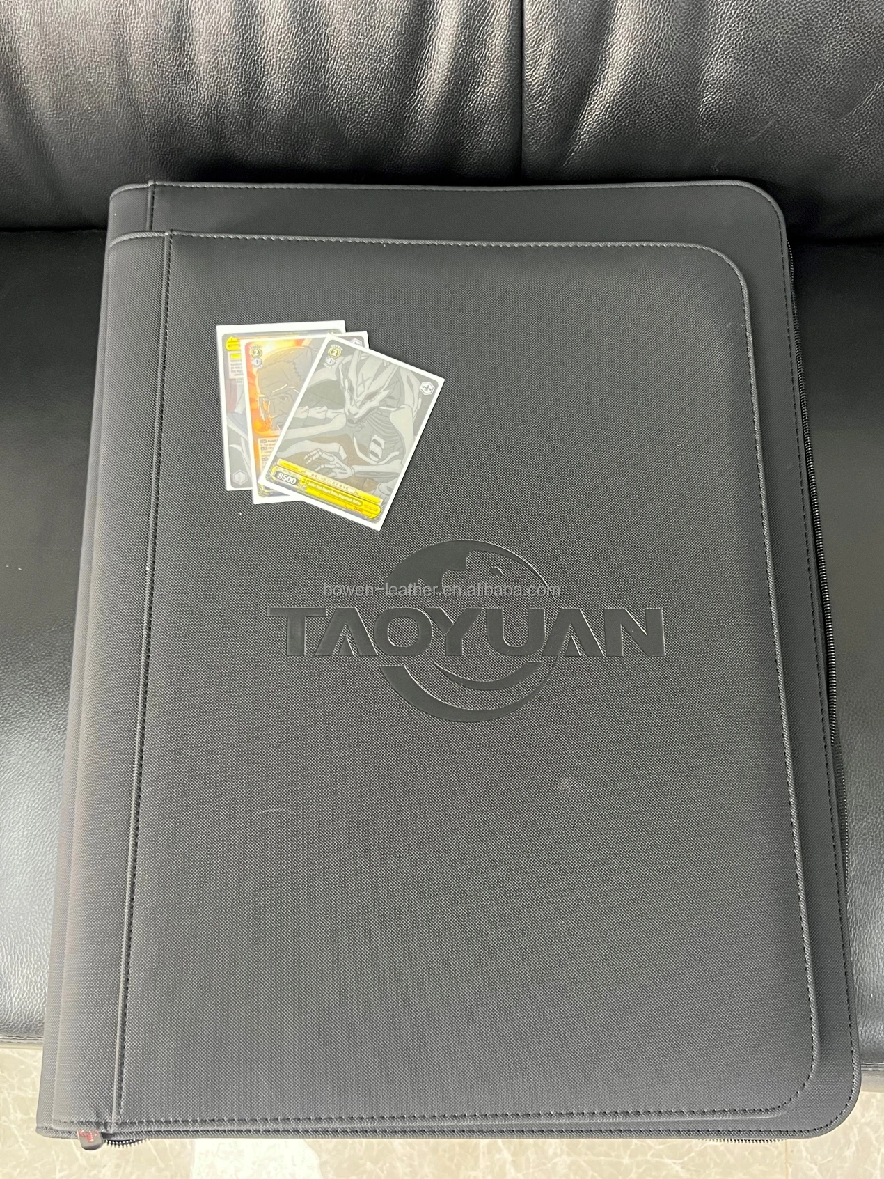 Toploaders Binder Hold 512 Top Loaders Storage,16pocket Premium Zipper