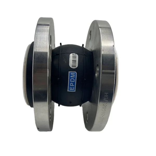 Custom NBR Flanged Flexible Bellow Rubber Coupling Expansion Joints Flanged Rubber Expansion Joints Rubber Pipe Joint Connector