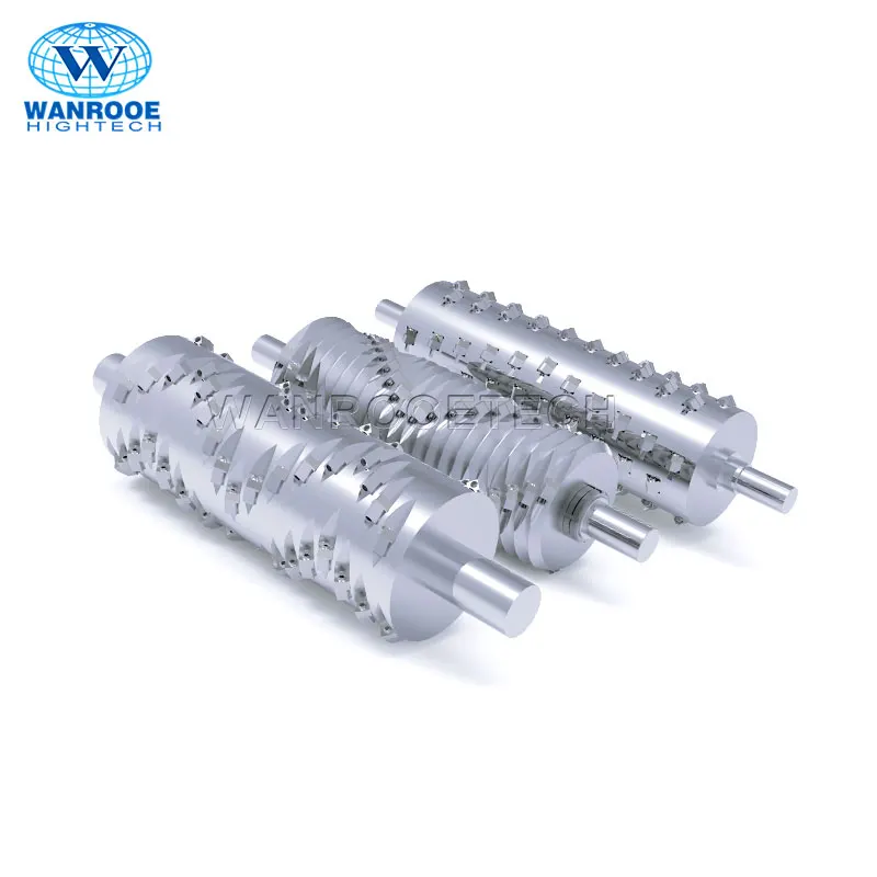 Recycling Plastic Waste Single Shaft Shredder Blade Knife