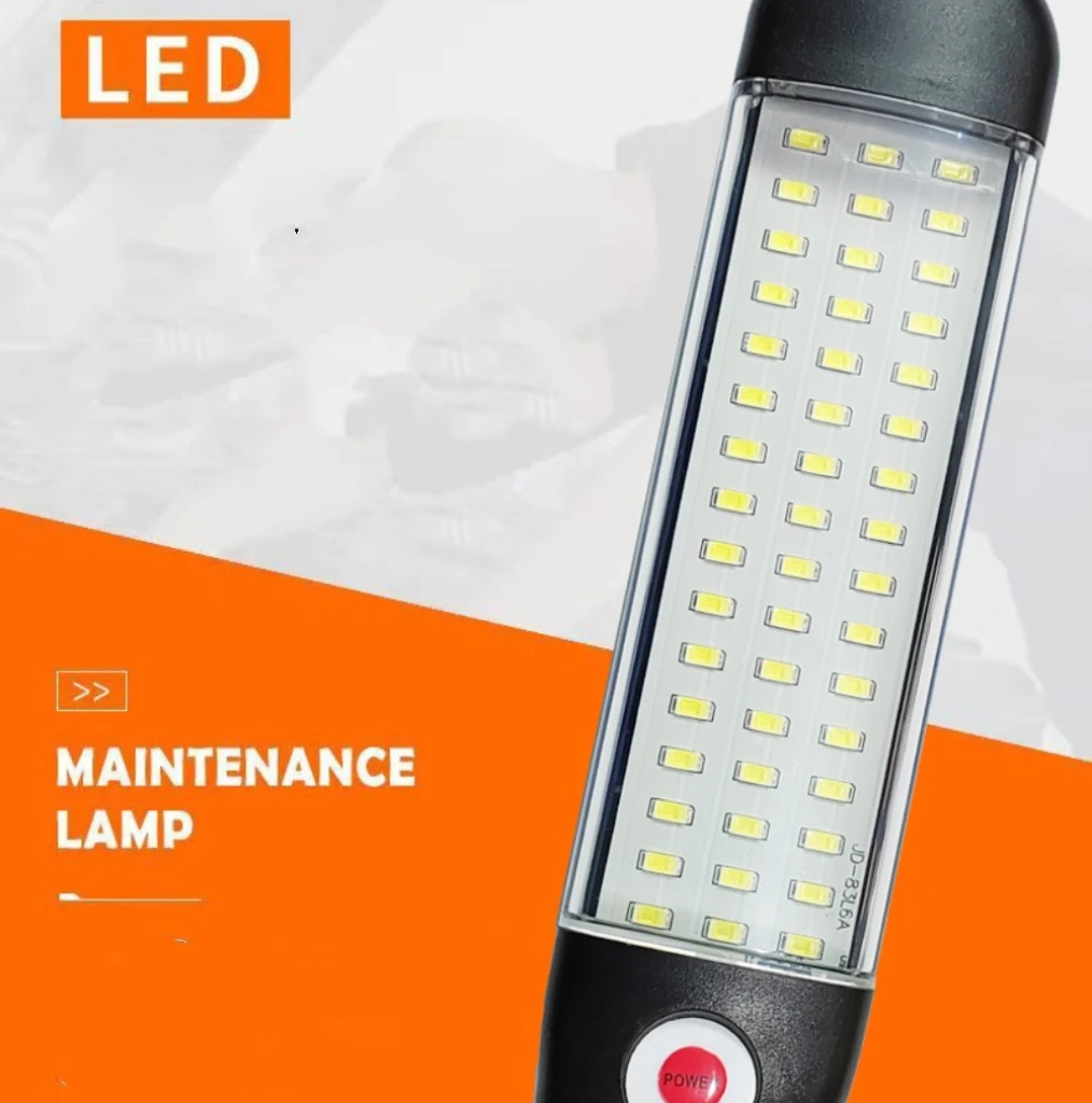 LED Charging Outdoor Strong Light Portable Anti-fall Suction Lamp