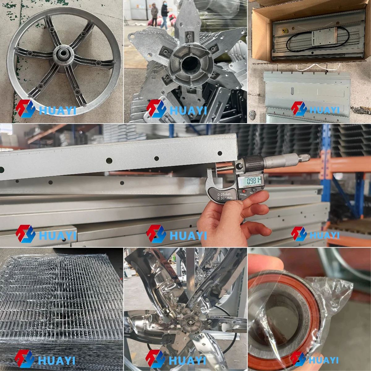 Flow Ventilation Exhaust Fan, 50inch, 1380mm, Wall, Axial - detail 56