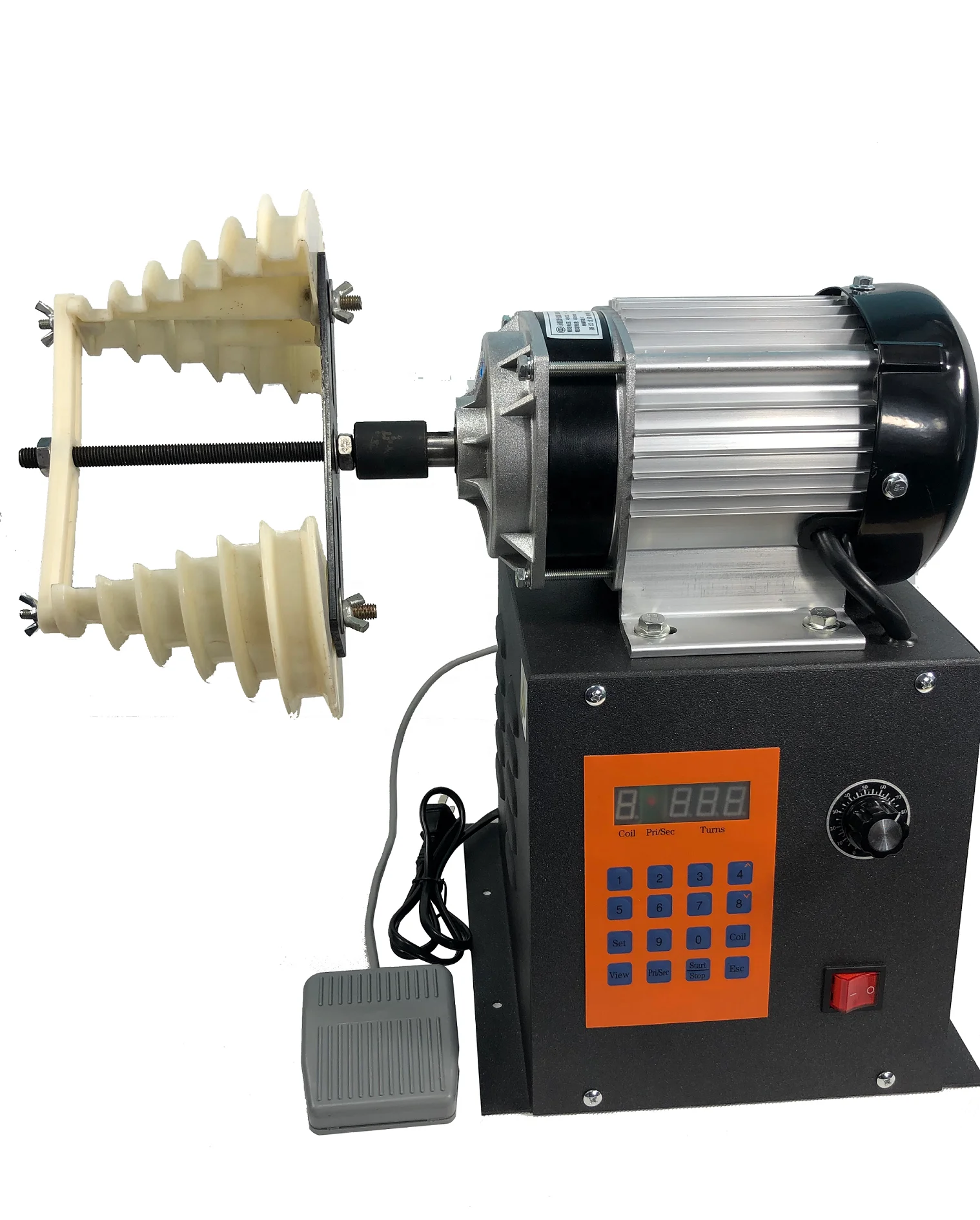 Automatic Motor Coil Winding Machines Used in Repair Shop As Well As by Motor Manufacturer