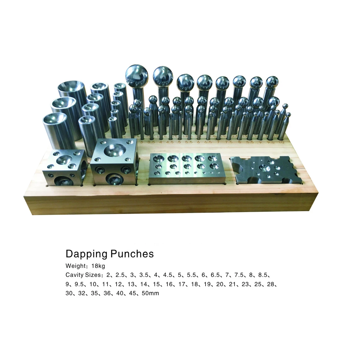 ダッピングブロックセット ジュエリー製作用 ダッピングブロックセット