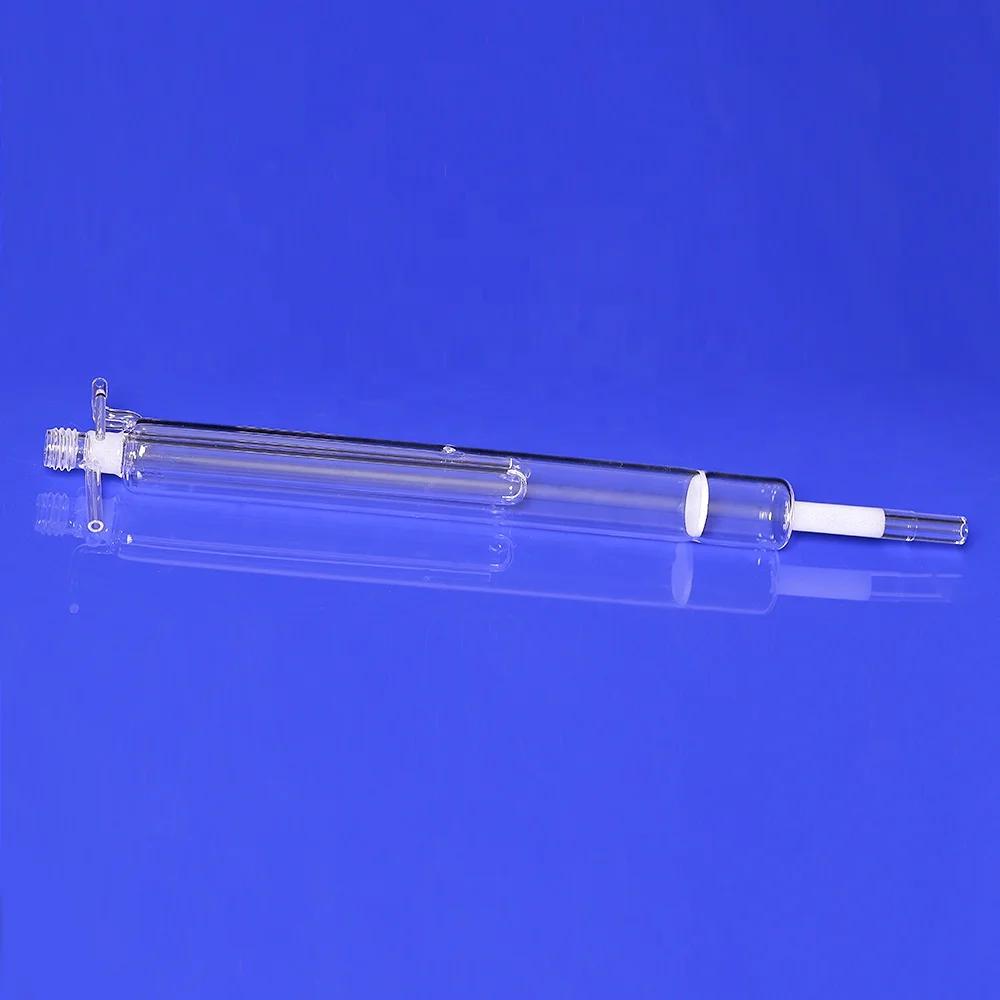 Heat Resistant Elementar Testing Quartz Combustion Tube Transparent Quartz Reduction Tube CombustionTube Pyrocube