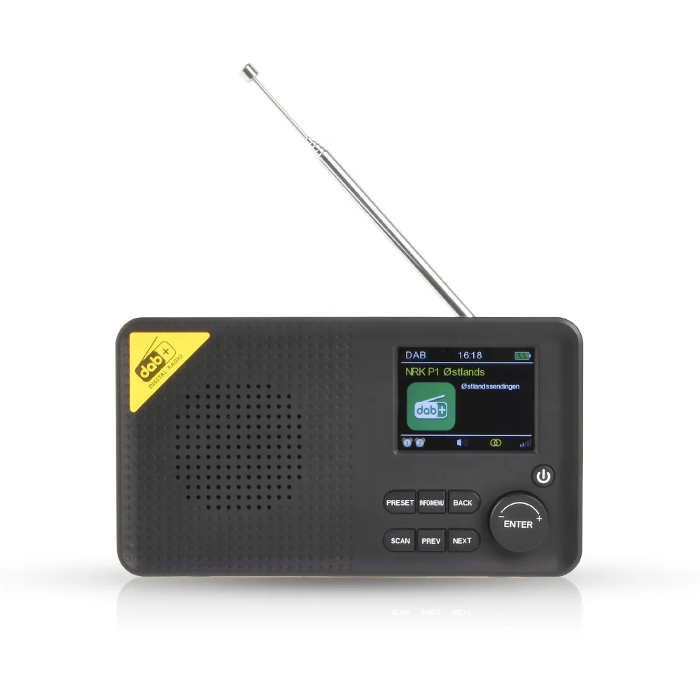 DAB Radio Portable, DAB Plus/DAB Radio, FM Radio, Small Radio