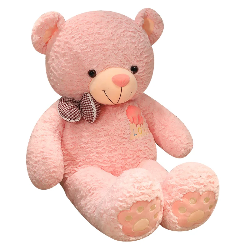 Wholesale Teddy Plush Bear Soft Toy Custom Big Animal for Birthday Gift Made of Polyester with PP Cotton Filling