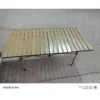 Table jaune de 120 cm de long (modèle standard)