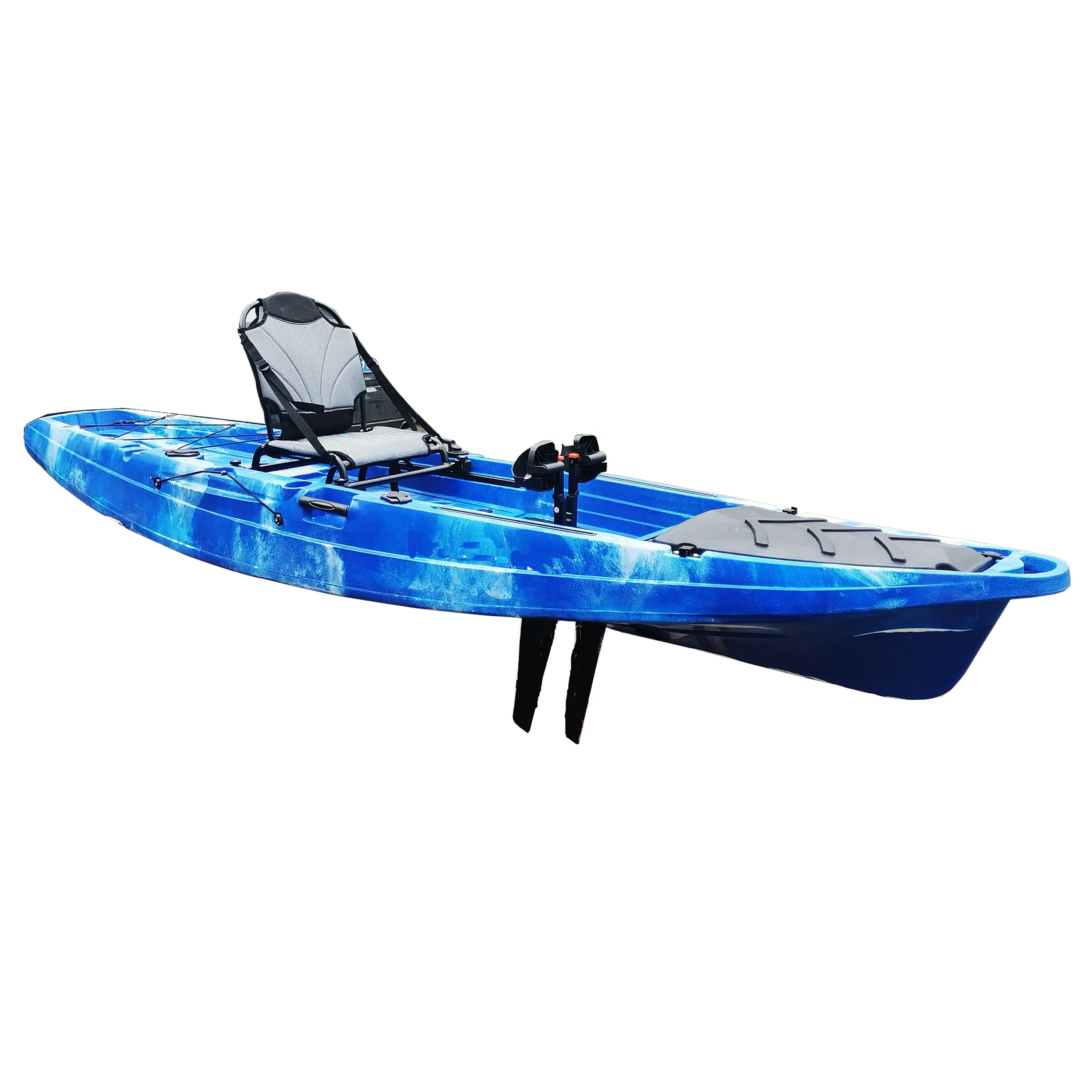 Quality Assurance Professional Single Seat Fishing Pedal Kayaks For