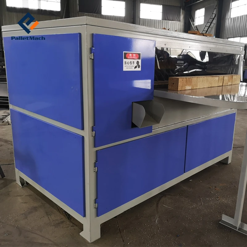 Automatic Multiple Euro Wooden Pallet Block Cutting Saw Machine