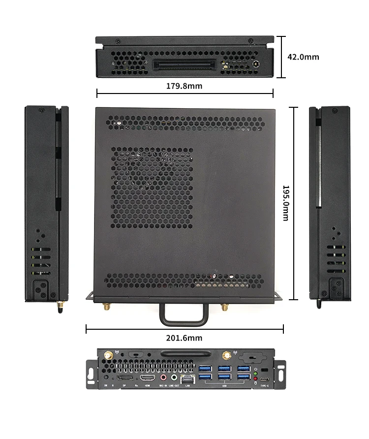 I3 I5 I7 12th OPS PC Module Computer Detachable Open Pluggable Specification Ops Pc 5K for Educational Interactive Flat Panel
