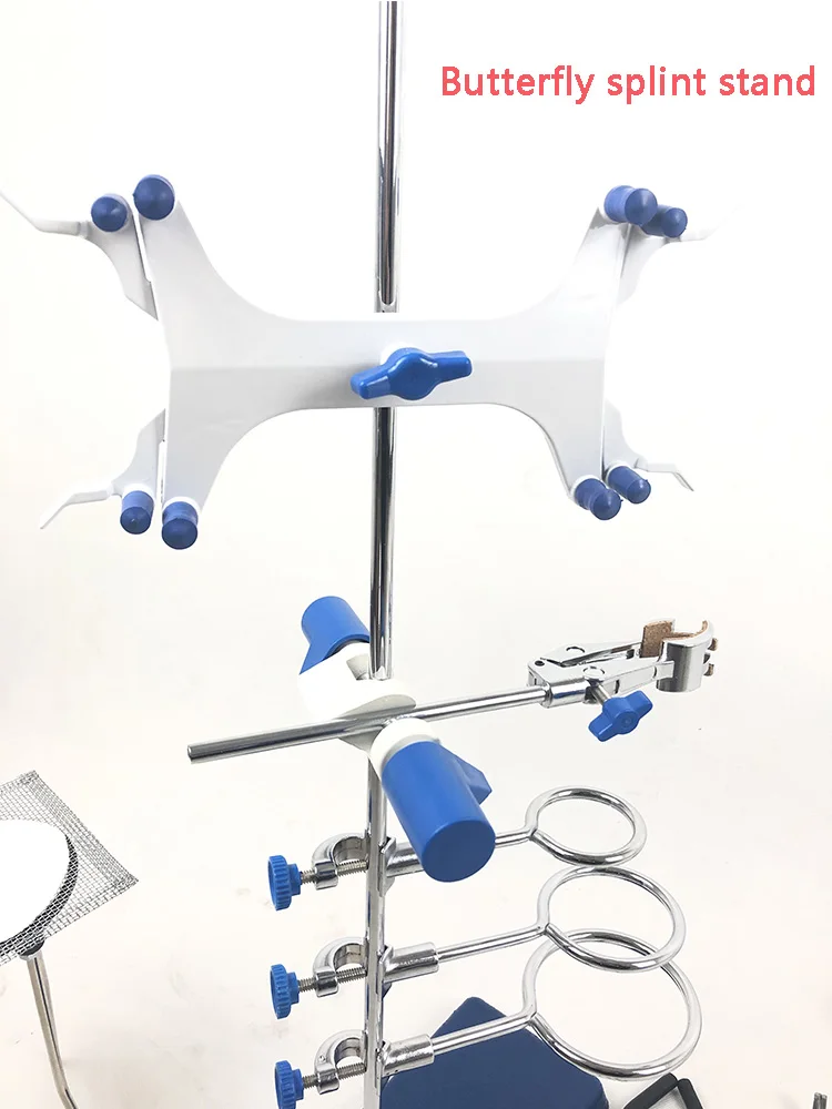 Chemistry Lab Retort Stand Clamp Apparatus Burette Clamp Stand Support