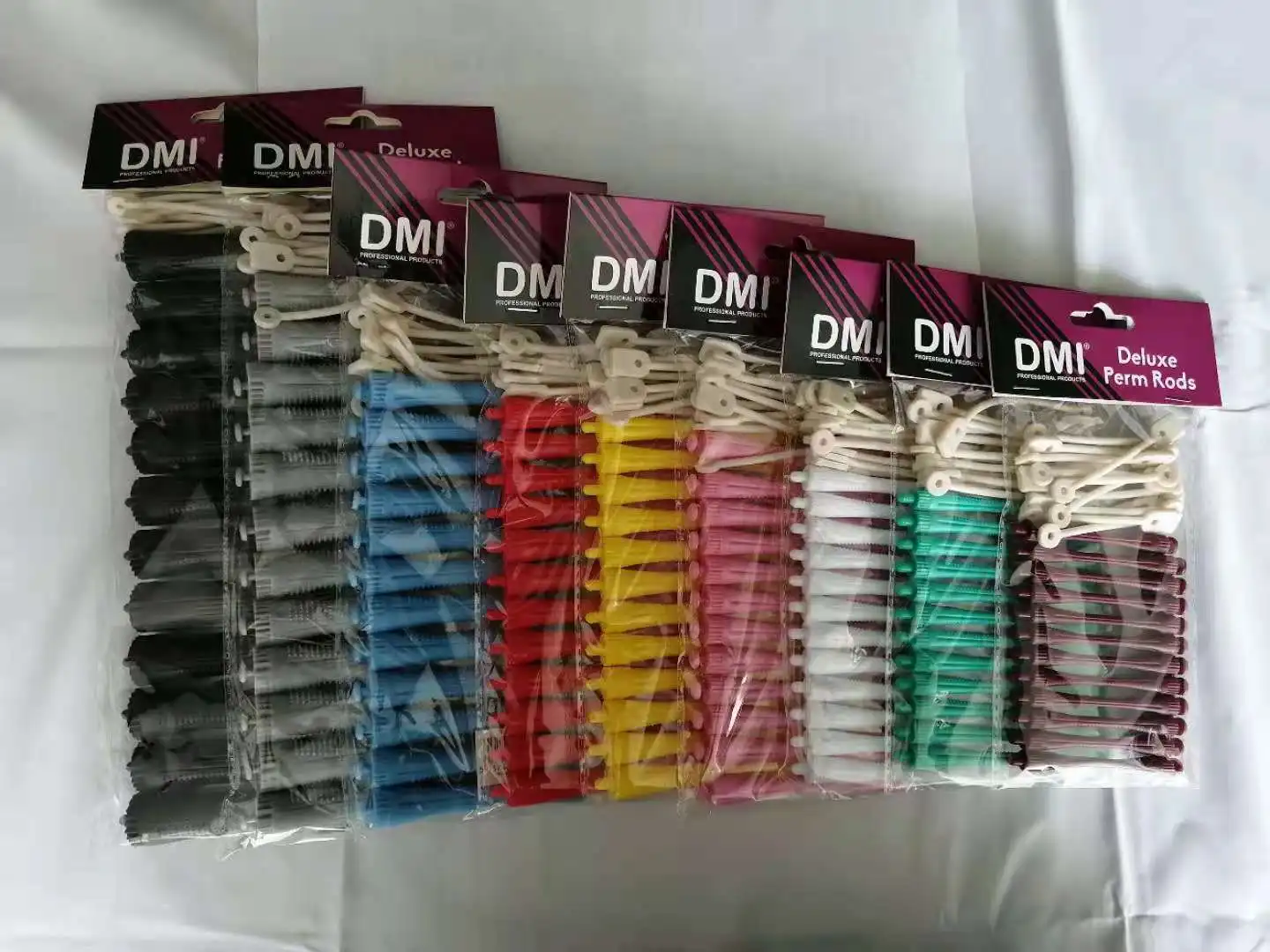 Новый продукт, пластиковые сетчатые Магнитные ролики для волос Dinshine