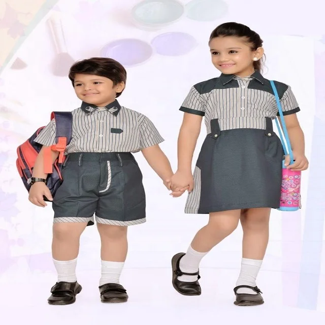 Standard Quality Custom Made School Uniform Checks Fabric Kids School ...