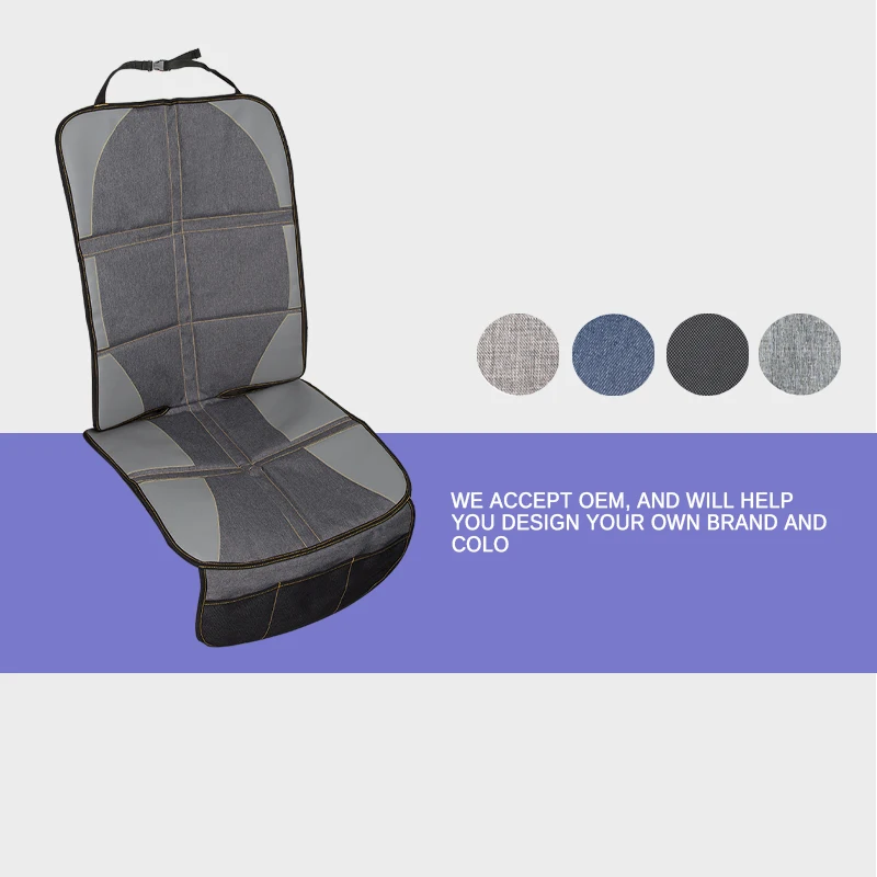 Factory Car Seat Protector And Kick Mat Car Seat Organizer Waterproof
