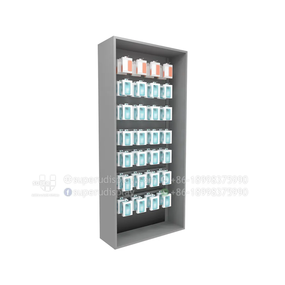 Newest Mobile Store Design Mobile Phone Shop Display Fitting Custom Retail 3D Mobile Accessories Shop Interior Design Ideas