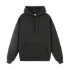 Dark iron gray hoodie